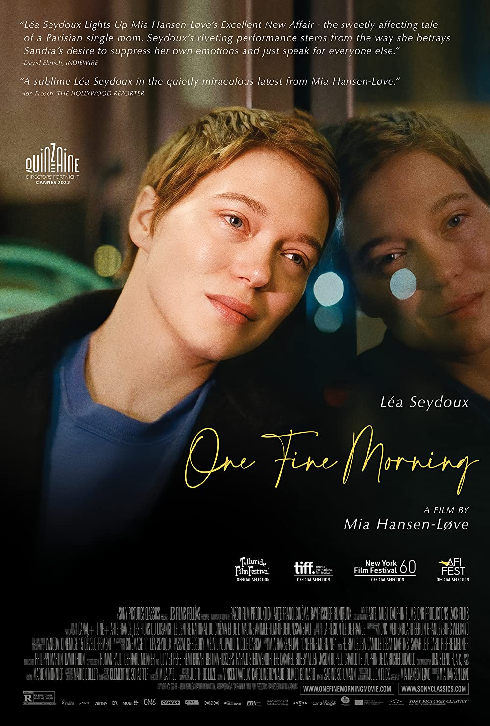 One Fine Morning' Director Mia Hansen-Løve and Star Léa Seydoux Describe  “Cathartic” Experience Stepping Into Story About Love & Death